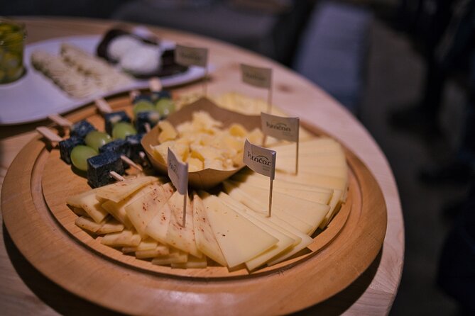 Wine Tasting in the Underground Fortress, Idrija hills - Mature cheese, salami, and homemade bread