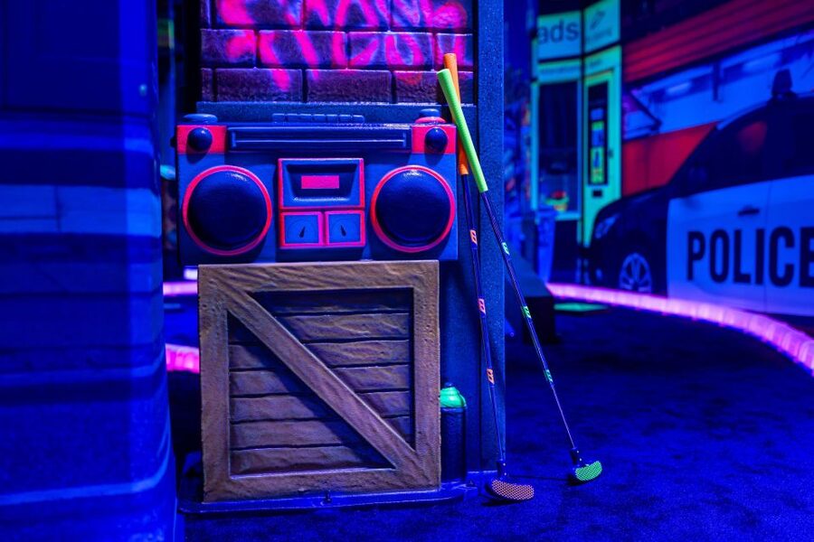 Woop! Glow Golf: Maribor - Entering Maribor’s Neon Mini-Golf World